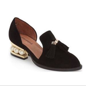 Jeffrey Campbell Civil Pearl Tassel Loafer